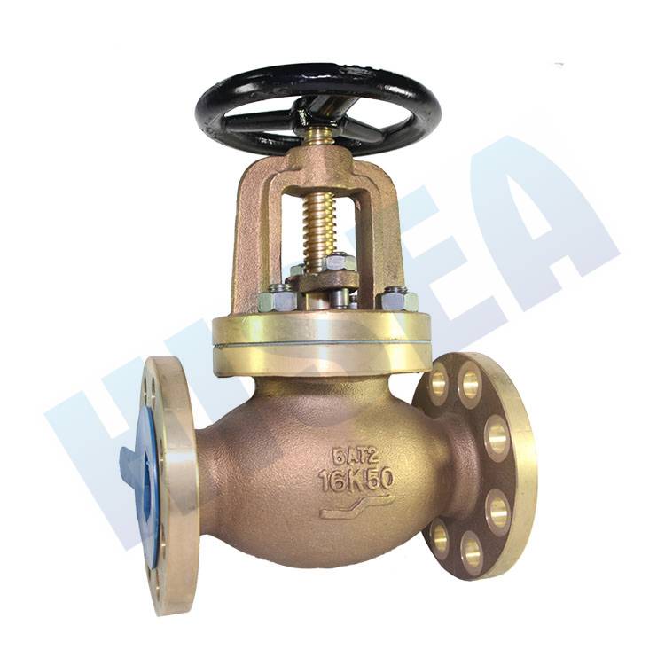 Jis F7301 5k Marine Cast Bronze Globe Valves